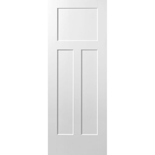 3-Panel Winslow white door.